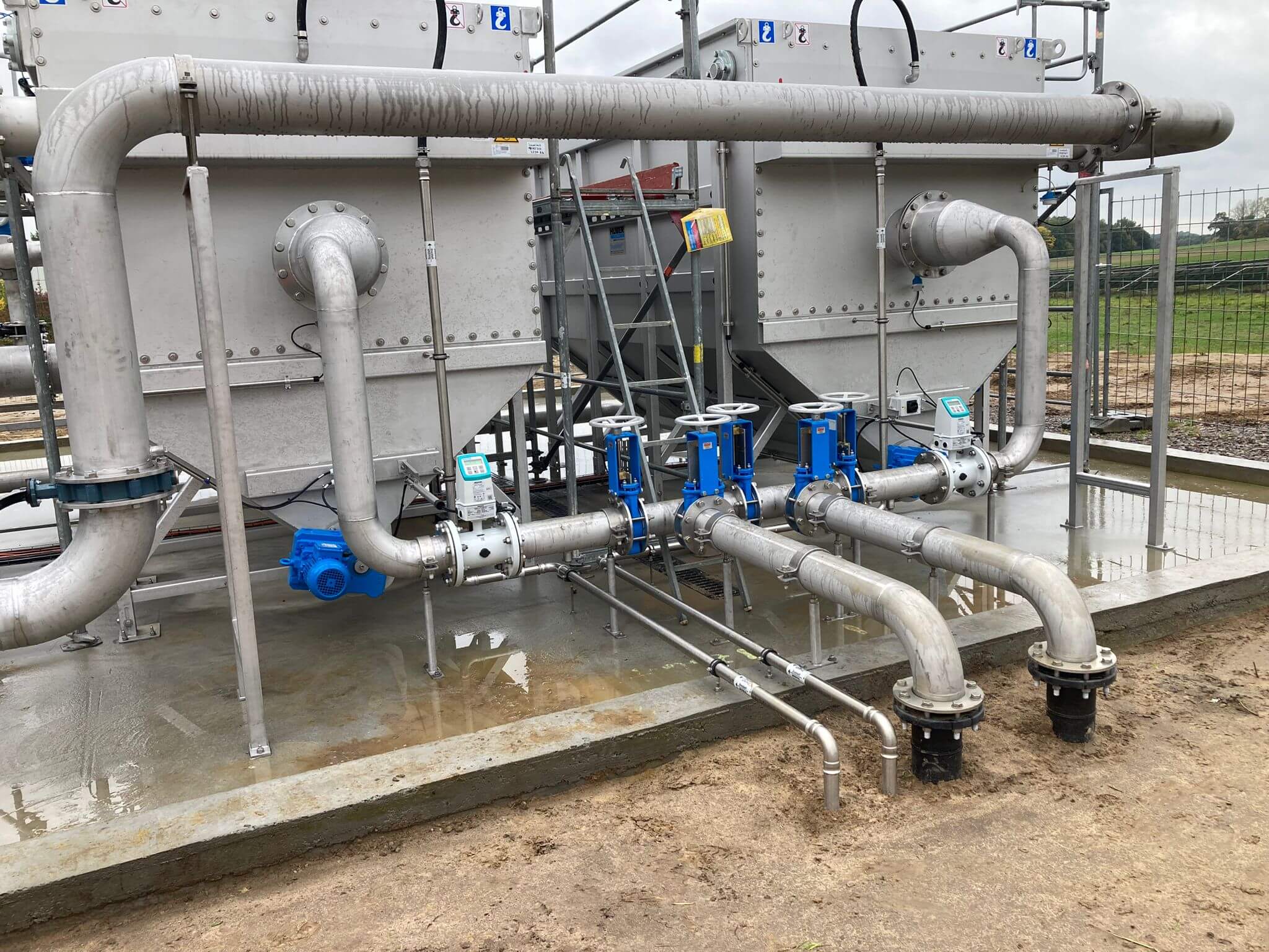 Municipal water reuse network